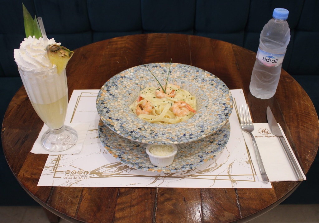 X PATES GAMBAS A L'AIL