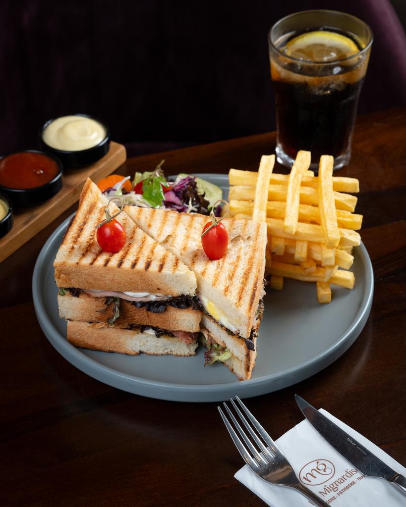 X MENU CLUB SANDWICH AU THON