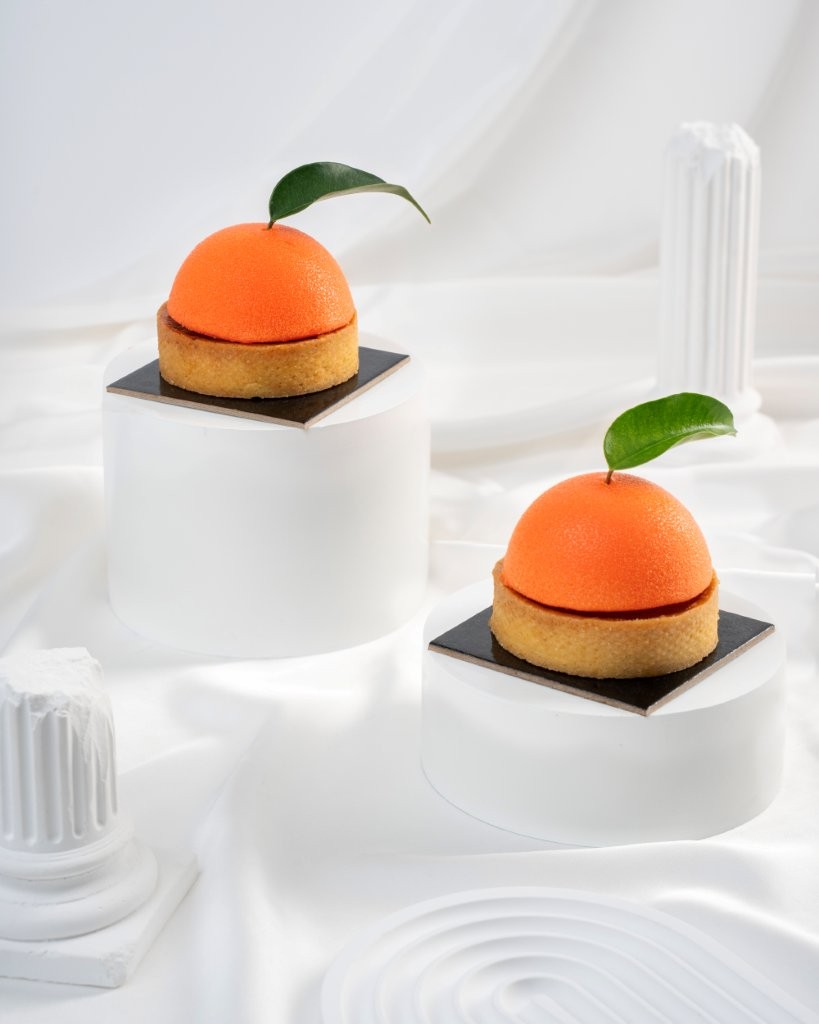 TARTE ORANGE INDIVIDUELLE