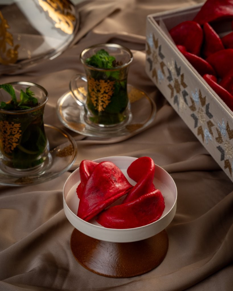 CORNE DE GAZELLE FRAMBOISE